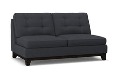 Brentwood Armless Apartment Size Sofa :: Leg Finish: Espresso