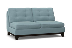Brentwood Armless Apartment Size Sofa :: Leg Finish: Espresso