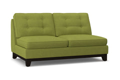 Brentwood Armless Apartment Size Sofa :: Leg Finish: Espresso