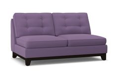 Brentwood Armless Apartment Size Sofa :: Leg Finish: Espresso