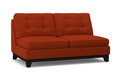 Brentwood Armless Apartment Size Sofa :: Leg Finish: Espresso