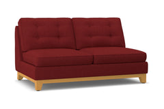 Brentwood Armless Apartment Size Sofa :: Leg Finish: Natural