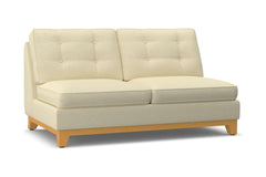 Brentwood Armless Apartment Size Sofa :: Leg Finish: Natural