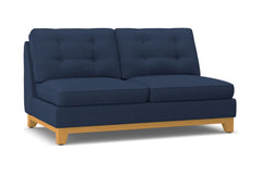 Brentwood Armless Apartment Size Sofa :: Leg Finish: Natural