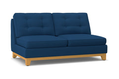 Brentwood Armless Apartment Size Sofa :: Leg Finish: Natural