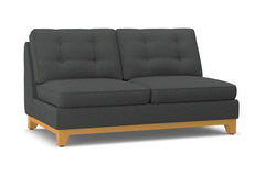 Brentwood Armless Apartment Size Sofa :: Leg Finish: Natural