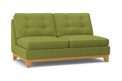 Brentwood Armless Apartment Size Sofa :: Leg Finish: Natural