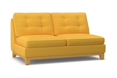 Brentwood Armless Apartment Size Sofa :: Leg Finish: Natural
