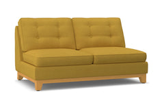 Brentwood Armless Apartment Size Sofa :: Leg Finish: Natural