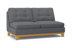 Brentwood Armless Apartment Size Sofa :: Leg Finish: Natural