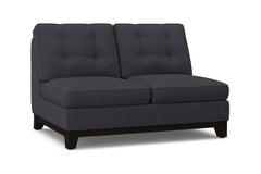 Brentwood Armless Loveseat :: Leg Finish: Espresso