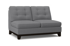 Brentwood Armless Loveseat :: Leg Finish: Espresso