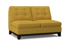 Brentwood Armless Loveseat :: Leg Finish: Espresso