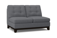 Brentwood Armless Loveseat :: Leg Finish: Espresso