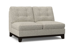 Brentwood Armless Loveseat :: Leg Finish: Espresso