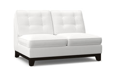 Brentwood Armless Loveseat :: Leg Finish: Espresso