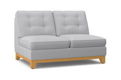 Brentwood Armless Loveseat :: Leg Finish: Natural