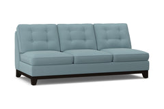 Brentwood Armless Sofa :: Leg Finish: Espresso