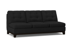 Brentwood Armless Sofa :: Leg Finish: Espresso