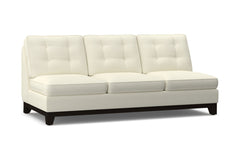 Brentwood Armless Sofa :: Leg Finish: Espresso