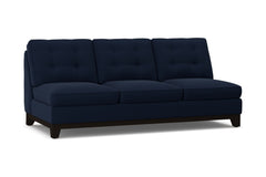 Brentwood Armless Sofa :: Leg Finish: Espresso