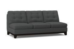 Brentwood Armless Sofa :: Leg Finish: Espresso
