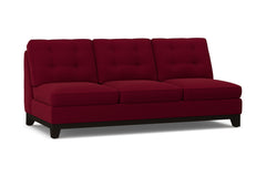 Brentwood Armless Sofa :: Leg Finish: Espresso
