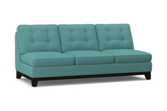 Brentwood Armless Sofa :: Leg Finish: Espresso