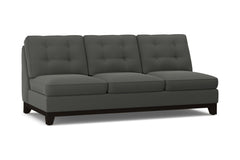 Brentwood Armless Sofa :: Leg Finish: Espresso