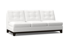 Brentwood Armless Sofa :: Leg Finish: Espresso