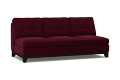 Brentwood Armless Sofa :: Leg Finish: Espresso