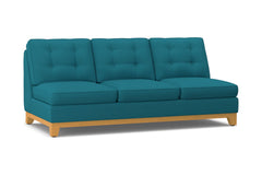 Brentwood Armless Sofa :: Leg Finish: Natural