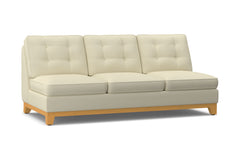 Brentwood Armless Sofa :: Leg Finish: Natural