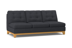 Brentwood Armless Sofa :: Leg Finish: Natural