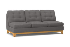 Brentwood Armless Sofa :: Leg Finish: Natural