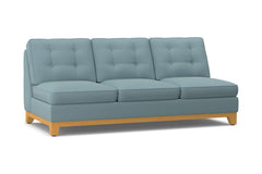Brentwood Armless Sofa :: Leg Finish: Natural