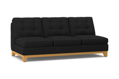 Brentwood Armless Sofa :: Leg Finish: Natural