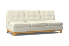 Brentwood Armless Sofa :: Leg Finish: Natural