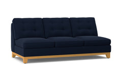 Brentwood Armless Sofa :: Leg Finish: Natural