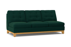 Brentwood Armless Sofa :: Leg Finish: Natural