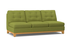 Brentwood Armless Sofa :: Leg Finish: Natural