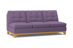 Brentwood Armless Sofa :: Leg Finish: Natural