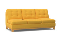Brentwood Armless Sofa :: Leg Finish: Natural
