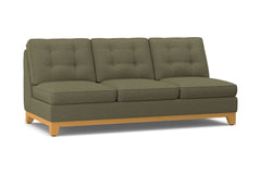 Brentwood Armless Sofa :: Leg Finish: Natural