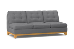 Brentwood Armless Sofa :: Leg Finish: Natural