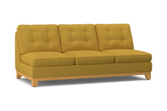 Brentwood Armless Sofa :: Leg Finish: Natural