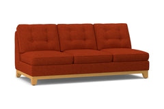 Brentwood Armless Sofa :: Leg Finish: Natural
