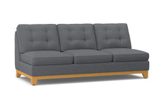 Brentwood Armless Sofa :: Leg Finish: Natural