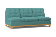 Brentwood Armless Sofa :: Leg Finish: Natural