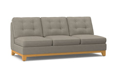 Brentwood Armless Sofa :: Leg Finish: Natural